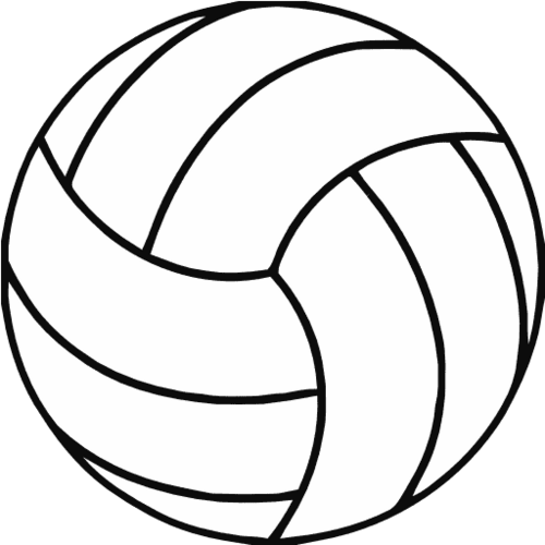 clipart of a volleyball - photo #13