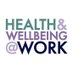 Health & Wellbeing at Work 2025 (@HWatWork) Twitter profile photo