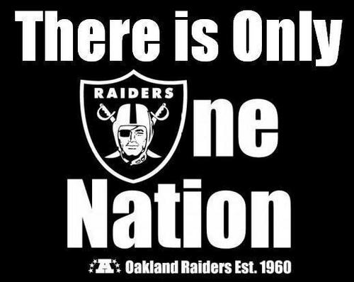 Dedicated to the Raider Nation! #StayInOakland #RaiderNation