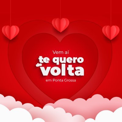 Te quero de volta Ponta Grossa está vindo aí! Fiquem atentos para mais infos 💔👀