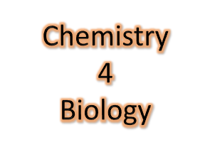 John Irwin Chemistry