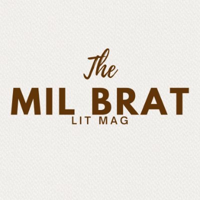 An online lit mag for military brats* ages 18 & under  ✨ Always accepting subs!