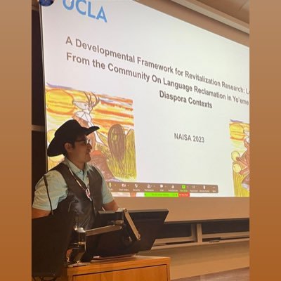 Yo’eme Pueblo-SW- interested in language sovereignty, cultural reclamation as health outcomes, health disparities, biological embodiment, 🧬@ucla