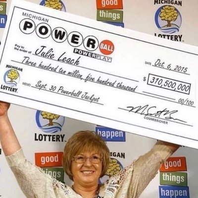 Congratulations!!! I’m Julie leach  the Powerball Winner here to help the poor and needy people around the state and all over the world 🌎