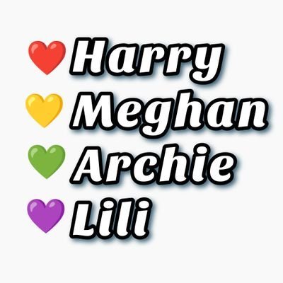 CynthiaRamanare's profile picture. ❤Harry 💛Meghan 💚Archie 💜Lili
 
        🎇Sussex Squad