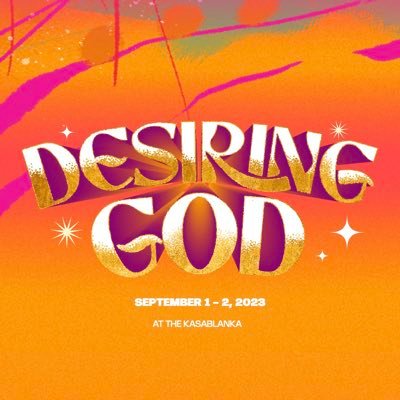 We gather. We worship. We build our lives—by His Word.  #TWC2023 #DesiringGod / 1-2 September at Kokas