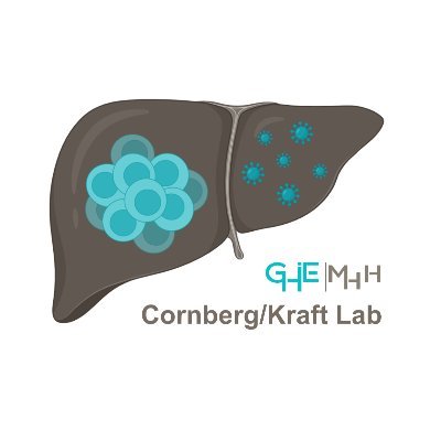 Lab of @CornbergMarkus and @KraftAnke
from @MHH_life and @Helmholtz_CiiM
located @TWINCOREtweets
Focus on immune responses of viral infections in the liver.