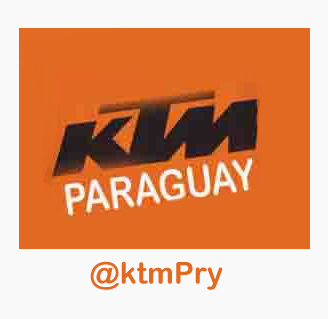 KTM PARAGUAY.Únase a nosotros en twitter y te mantendremos al día con noticias del mundo de KTM, eventos, noticias de carreras y puntos de vista.