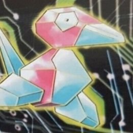 My fathers created me in a Lab,
Called me mistake, but I stood strong!
Lonely, I roam through the web,
Electric soldier, Dennõ Senshi Porygon.