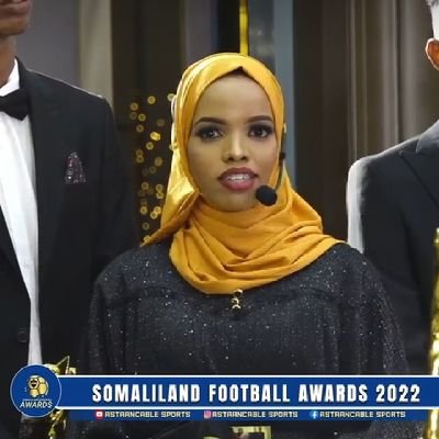 Sports journalist  presenter,commentator|| Social activities||  Somali football player⚽🏃‍♀️
|| Works for Somaliland Football Federation.|| Liverpool fan|| ⚽❤