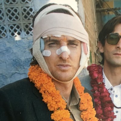 The sunglasses Francis (Owen Wilson) in aboard the Darjeeling