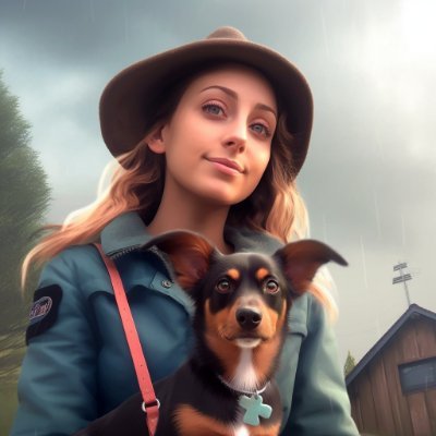 🎨 AI art explorer • Web designer • Print on demand • Dog mum of a #russkiytoy 🐶
