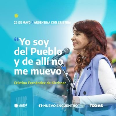 #Unidad #CFK #UnidosPorLaPatria ✌️✌️✌️
#D10S en el Lobo, el sueño del pibe! 
Neoliberalismo Nunca Mas!!
