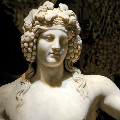 Dionysus the Liberator (Διόνυσος Ελευθέριος) | Hellenic God of wine, vegetation, madness, ecstasy, and theater. |  Socially anarchist, fiscally communist