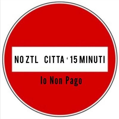 No città 15 minuti  No ZTL no ID
Gruppo finalizzato a combattere la follia del piano ZTL che limiterà la libertà di movimento degli Italiani ghettizzandoli.