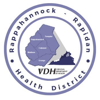 Rappahannock-Rapidan Health District
Serving the Virginia counties of Culpeper, Fauquier, Madison, Orange and Rappahannock