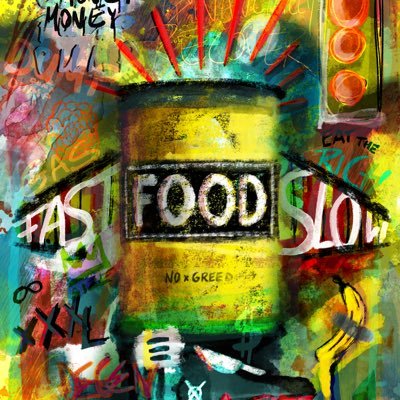 WHAT THE FOOD art project based on the decentralized ERC-20 artcoin $FOOD (created by @kevinabosch) // Art ⇄ Utility // project NOT AFFILIATED w Kevin Abosch