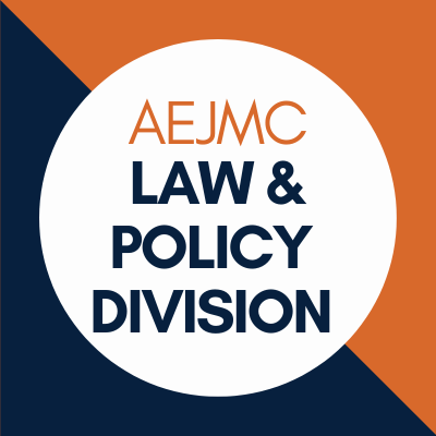 The Twitter home for the AEJMC Law and Policy Division. Follow us to keep up on news related to the Division and media and communication law in general.