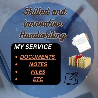 A freelancer and work at fiverr platform.where I sell my https://t.co/KfOJ2kSY3x Handwriting Notes,document.Your positive feedback will encourage me in future