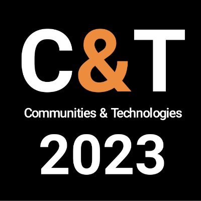The 11th International Conference on Communities and Technologies – Humanization of Digital Technologies
May 29 – June 02, 2023 Lahti, Finland