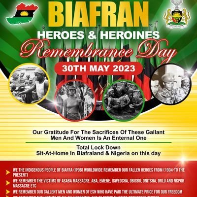 Am a Biafran.