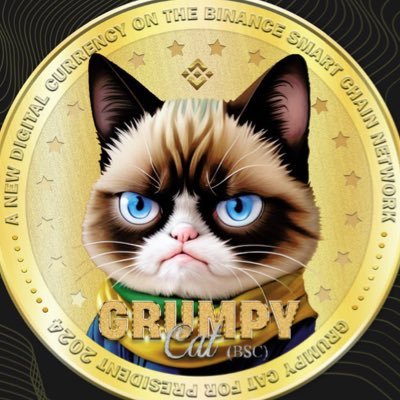 @GrumpyBNB #GrumpyCat NEW CAT ON THE #BINANCE SMART CHAIN NETWORK #BSC #Crypto #Cryptocurrency #Blockchain #Memecoin 0x5864E9CC8c09EC78F4f1cBFDcD36367Ff50278A3