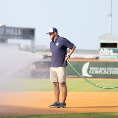 Head Groundskeeper for the Corpus Christi Hooks • NorthwoodU Alum