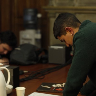 Estudiante colocolino y socialista. Entre el coraje y la desesperanza.