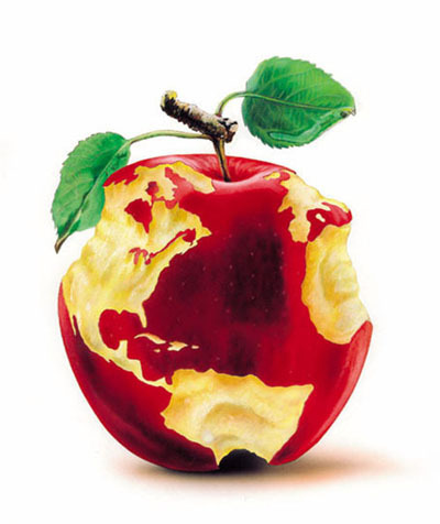 not your traditional apple