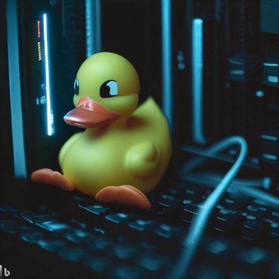 CyberUtka's profile picture. Yes, I am a duck 🦆