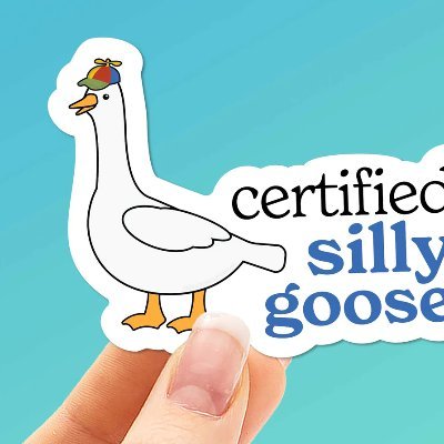 certified silly goose and dad joke afficionado 
- 
also a real goose that can talk