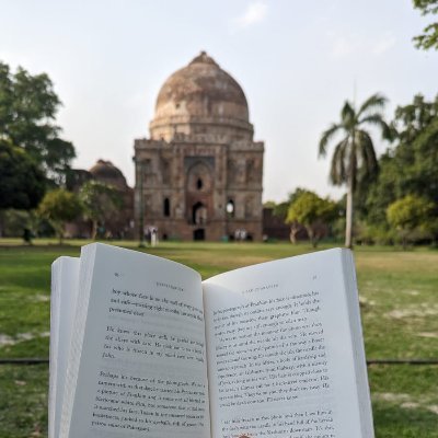 A quiet reading community. 📚 Meet us at Lodhi Garden every Saturday from 4 PM - 7 PM, with a mat, snacks & a book. To just read! 📖 Fill the form 👇🏼