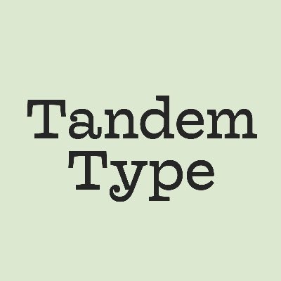 Crafting great type and building stronger relationships. Indy owned and operated by the collaborative duo @Kaja_Slojewska & @Paul_Hanslow. Tweets by both of us.