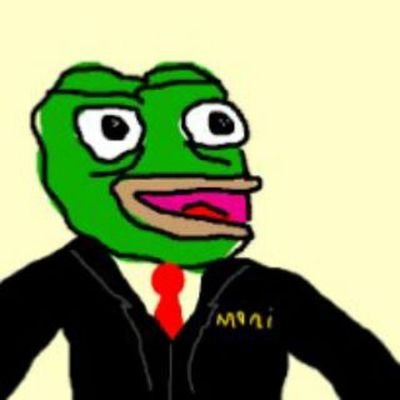 shekklz's profile picture. trading frog w a suit