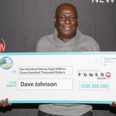 I am Dave Johnson the winner of $298.3 million from powerball lottery. I am given out $200,000 to all my followers GODLOVE🔱❤️