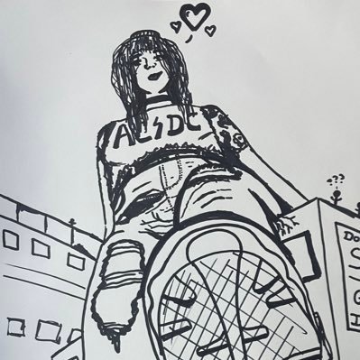 Hellabiggirl's profile picture. 🔞she/it 🏳️‍⚧️ GIANT/VORE. commissions currently closed. banner by @kaijukonquest