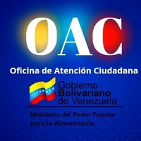OFICINA DE ATENCIÓN CIUDADANA- CUENTA OFICIAL(@oac_minppal2017) 's Twitter Profile Photo