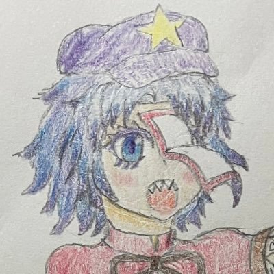 イラストに現れる宮古芳香さんのプロフィール画像