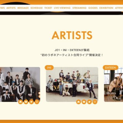 Liveprograme's profile picture. #LAPOSTA2023 
#JO1 
#INI 
#DXTEEN