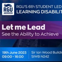 RGU Student Led Learning Disability Conference (@rgu_led) 's Twitter Profile Photo RGU Student Led Learning Disability Conference (@rgu_led) 's Twitter Profile Photo