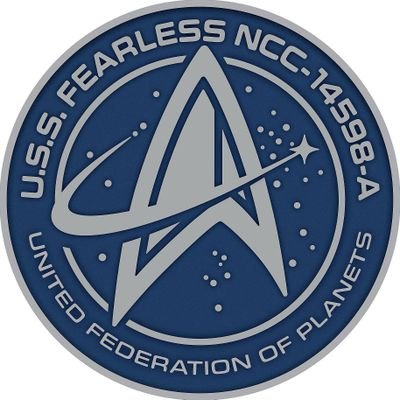 NCC-14598-A • Sovereign Class Starship • Task Force 51 • Captain Naomi Minamoto • Commissioned Stardate 50313.7 • In the 24th Century… 🖖🏿