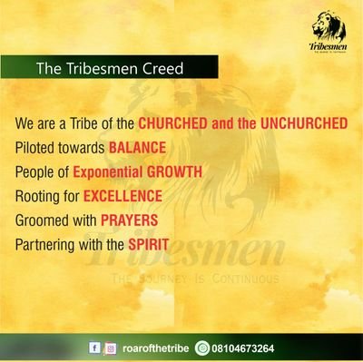 roarofthetribe's profile picture. Tasked with a mandate to find strength for everyone on the journey with the Holy Spirit till our walk here is over.