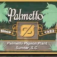 PalmettoPigeon's profile picture. Palmetto Pigeon Plant was founded in 1923 and is one of the largest squab producers in the world!