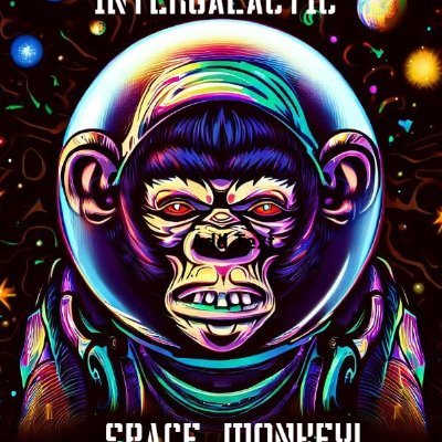 IntSpaceMonkey's profile picture. https://t.co/Dk2DmVykxS
Vibrant colours and totally unique designs on quality fabric- INTERGALACTIC SPACE MONKEY! 
Shipping to anywhere on planet Earth.