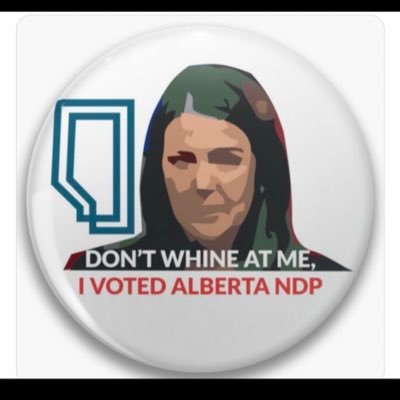 #FundABPublicSchools #FundABPublicHealth RED dot swimming in sea of blue. Looney Lefter, @bobbittyboop/mstdn.ca #WomenAgainstPoilievre #ABResistance