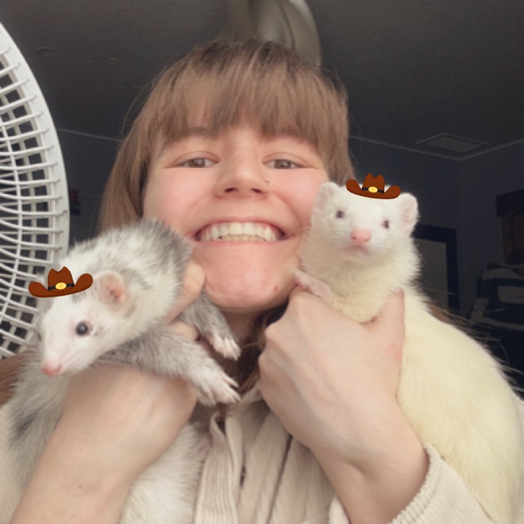 StreamingCorgie's profile picture. 22•she/her•🏳️‍🌈• I’m a streamer on twitch who really likes my ferrets and gayming