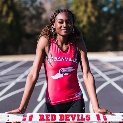 Loganville High School | Class of '26 | 3.83 GPA | Track & Field | All-American | 100mH: 14.64, 300mH: 45.73, 100m: 12.51, 200m: 25.58