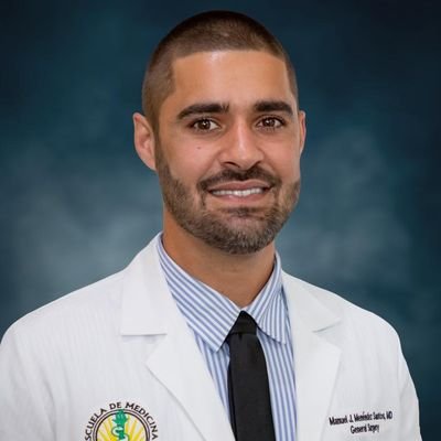 Doctor of Medicine at UCC; 
General Surgery Residency at @UPRGenSurg;
Endocrine Surgery Fellowship at @WeillCornell;
Certified in the American Board of Surgery