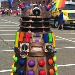 Parody. Not actually a Dalek you moronic moderator. #Fake