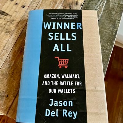 Amazon, Walmart, and the Battle for Our Wallets. By @DelRey. On sale now in hardcover, ebook, and audiobook form.
